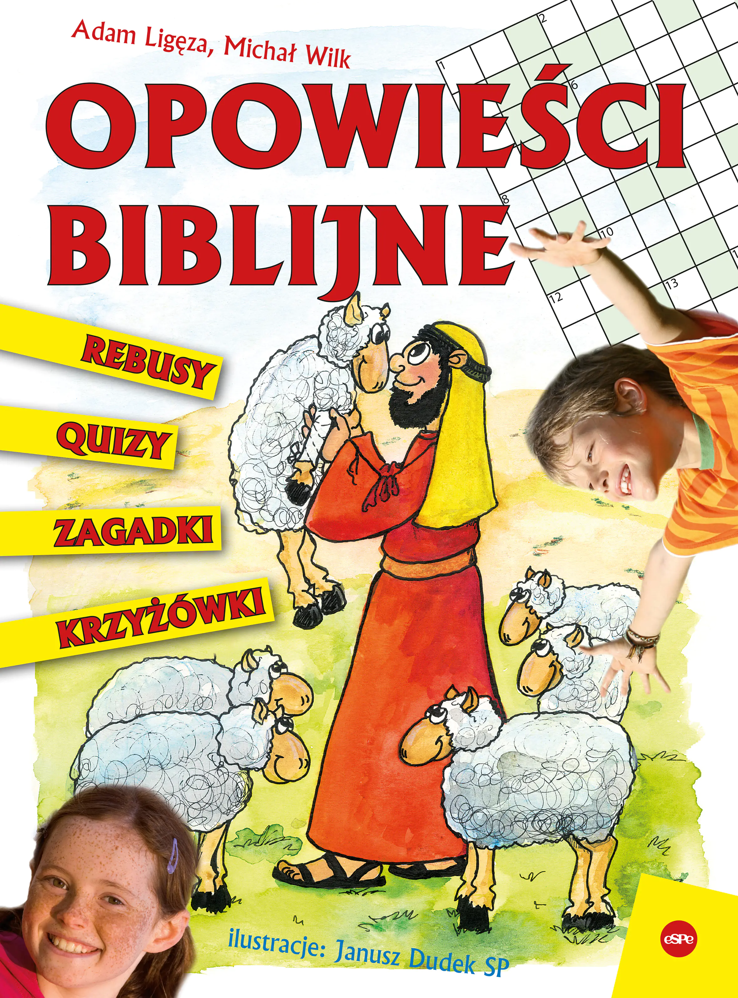 Książka - Opowieści biblijne. Rebusy, quizy, zagadki, krzyżówki