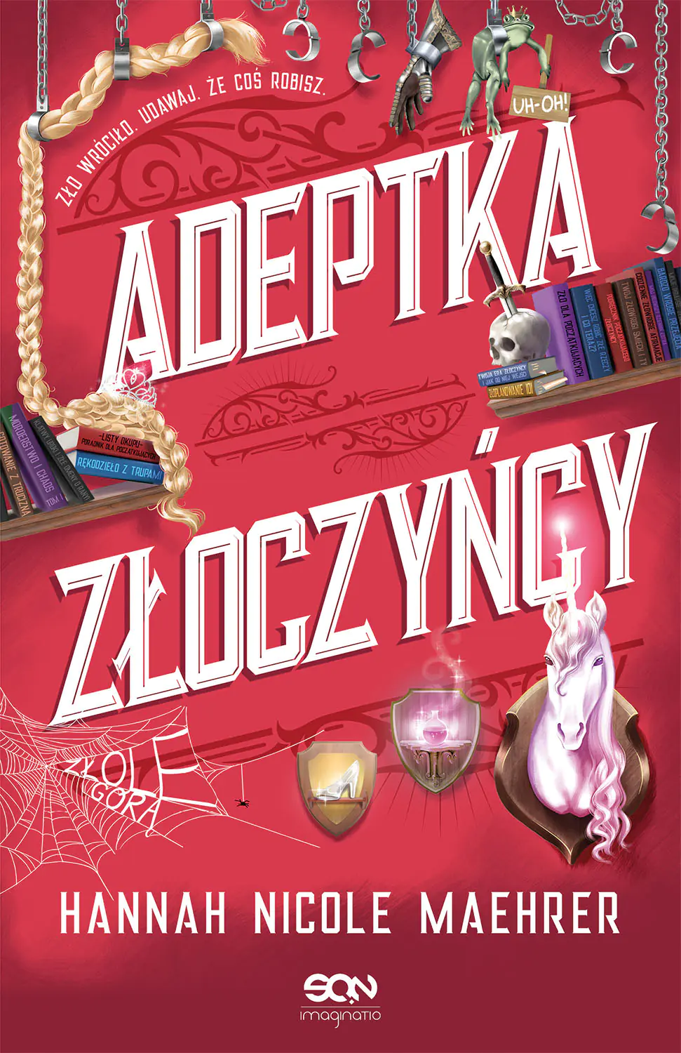 Książka - Adeptka złoczyńcy