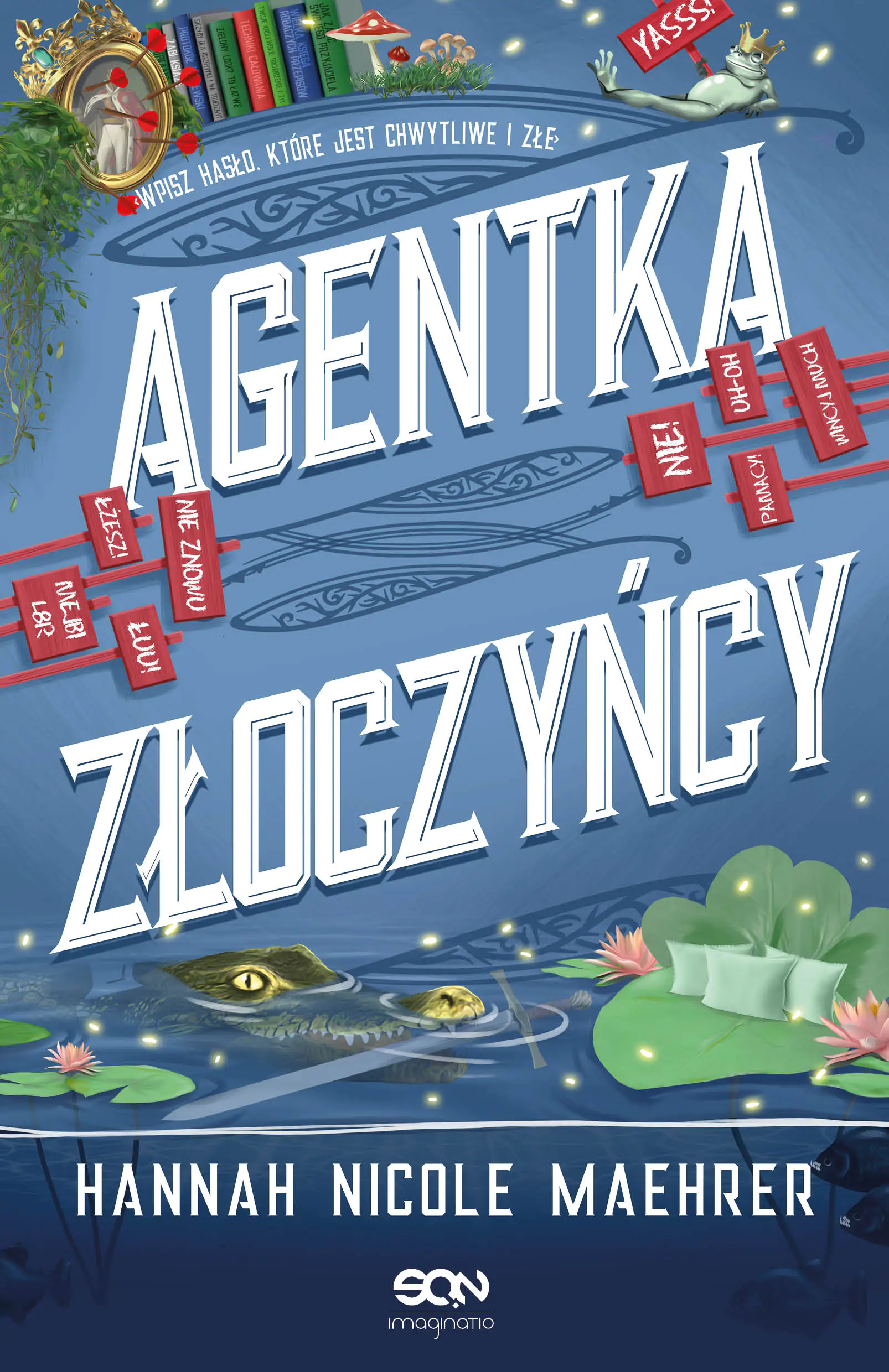 Książka - Agentka złoczyńcy