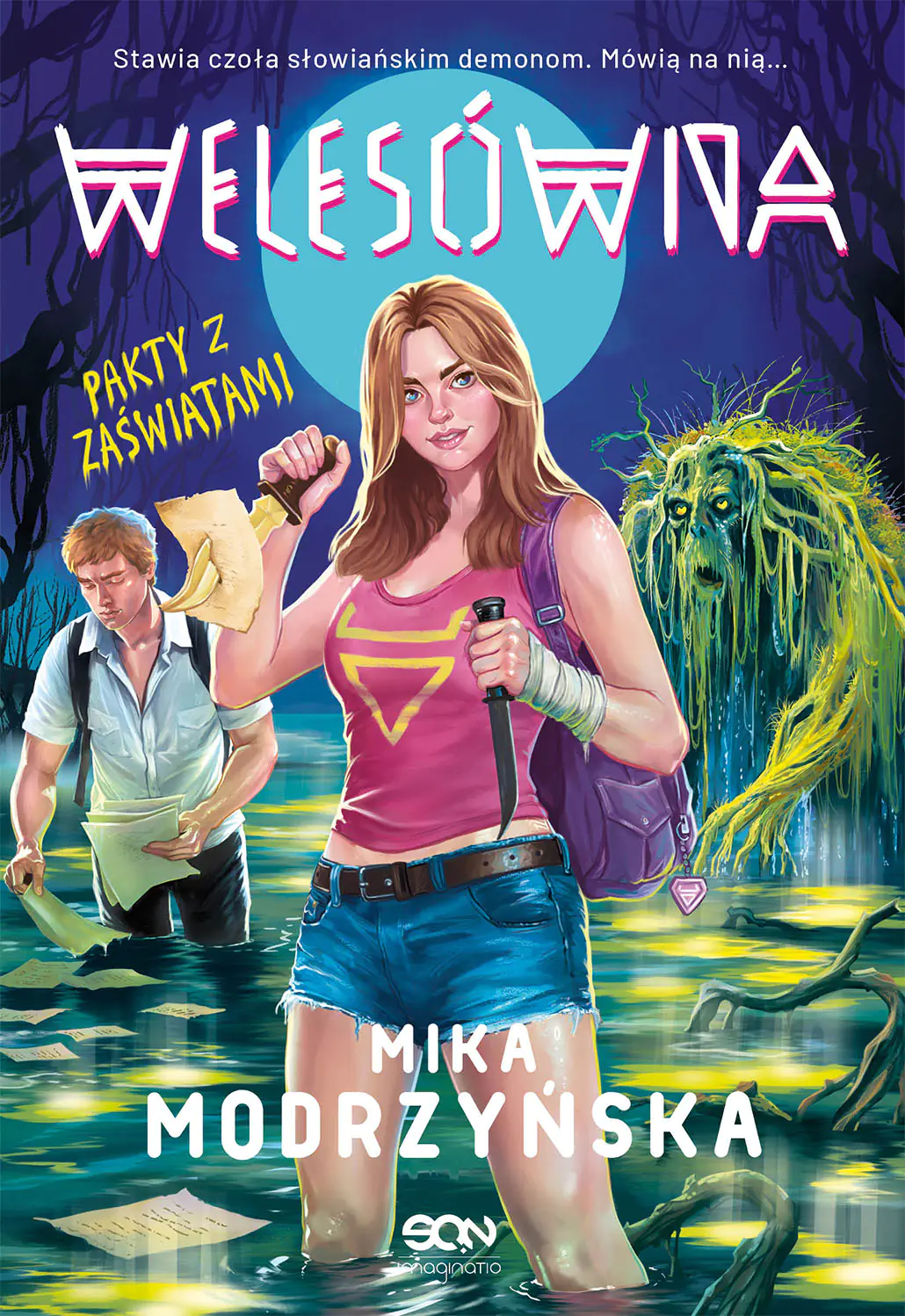 Książka - Welesówna. Pakty z zaświatami