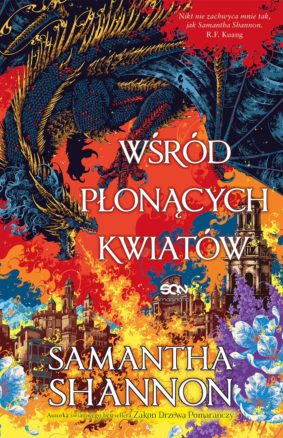Książka - Wśród płonących kwiatów