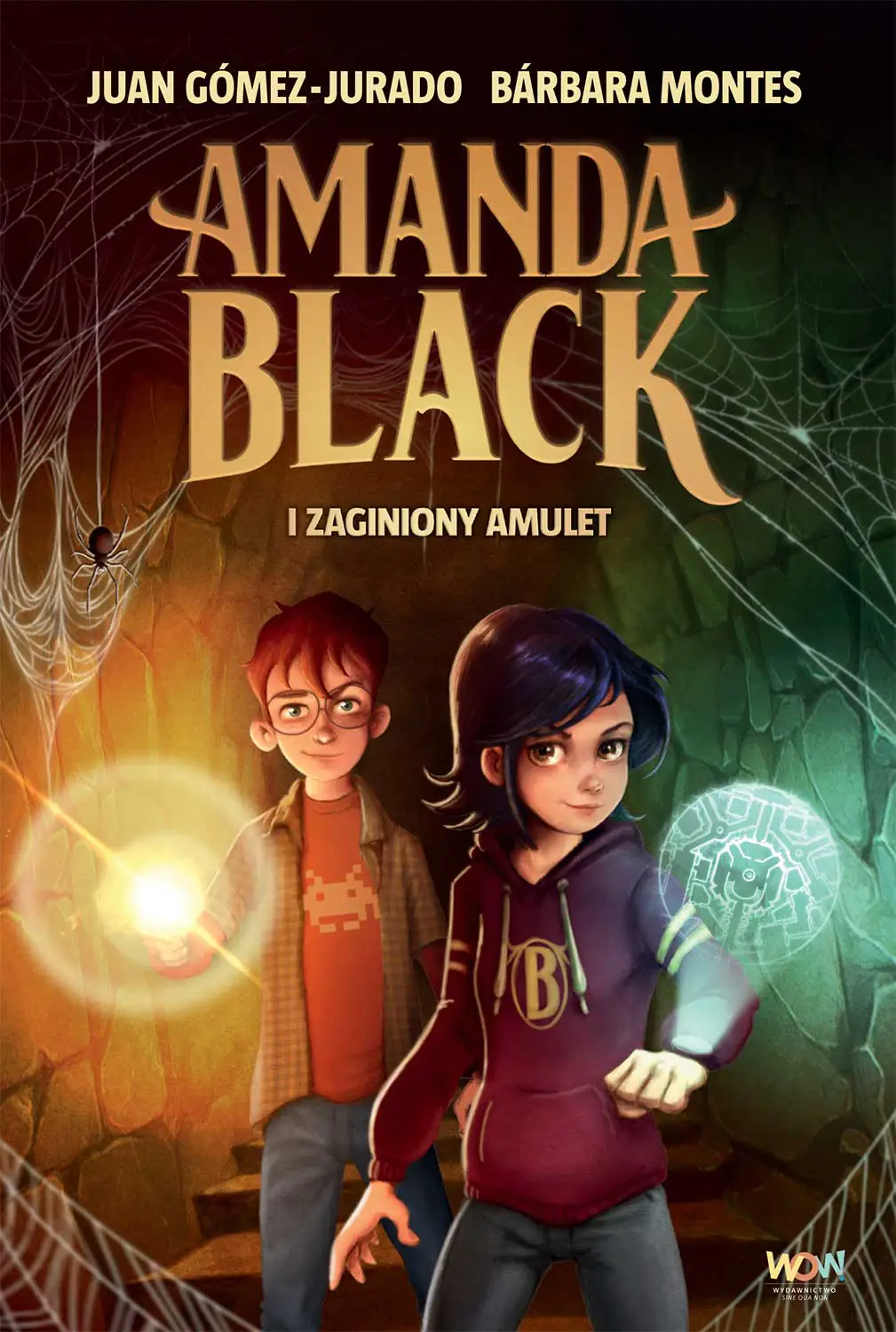 Książka - Amanda Black i zaginiony amulet