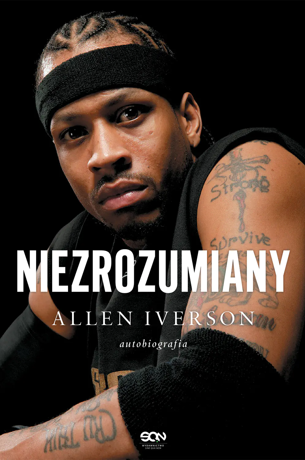 Książka - Allen Iverson. Niezrozumiany. Autobiografia