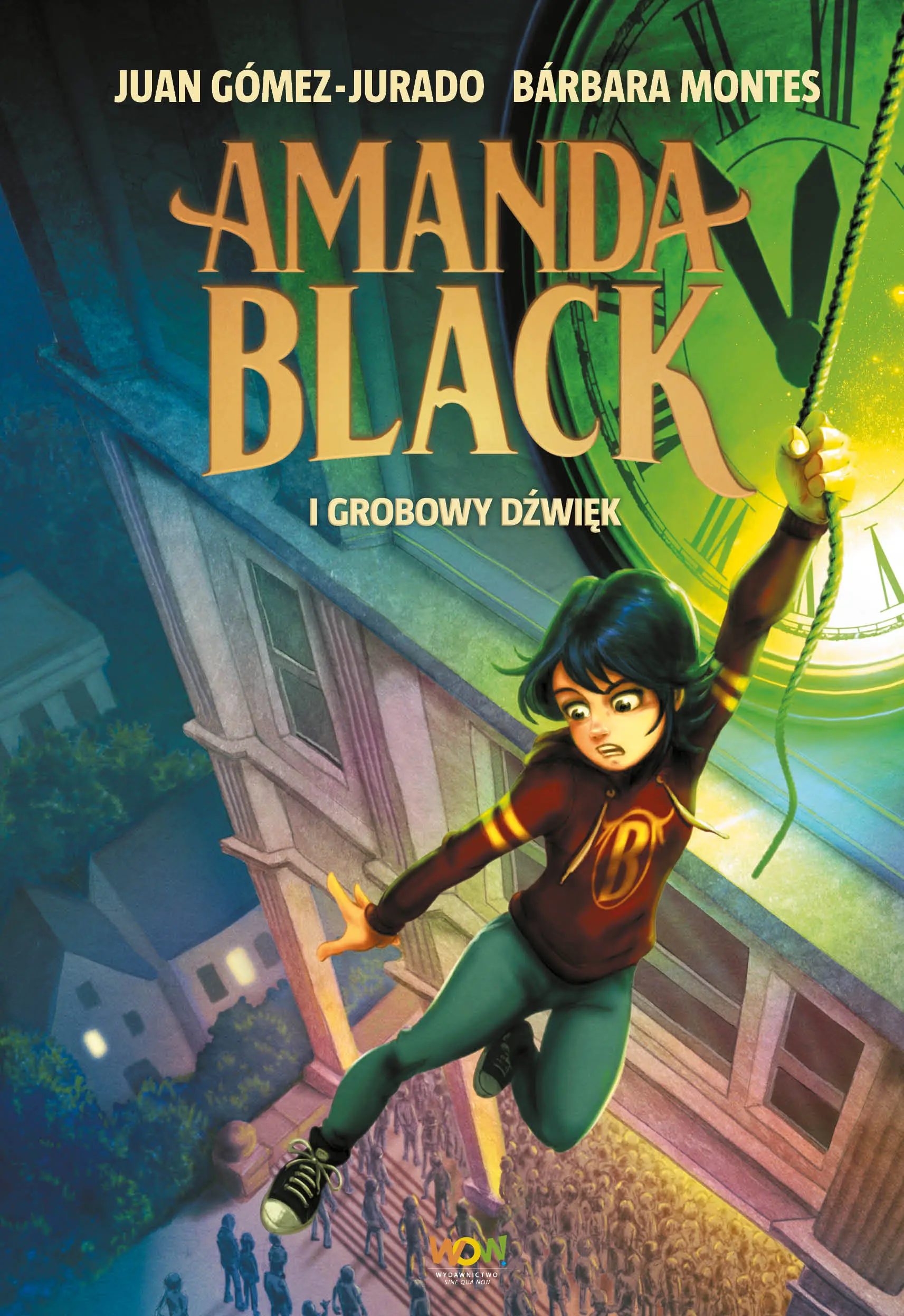 Książka - Amanda Black i Grobowy Dźwięk