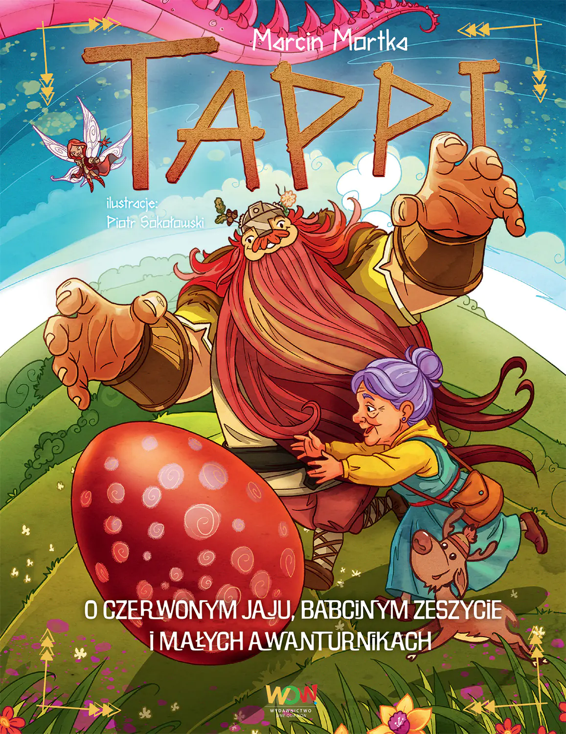 Książka - Tappi. O czerwonym jaju, babcinym zeszycie i małych awanturnikach
