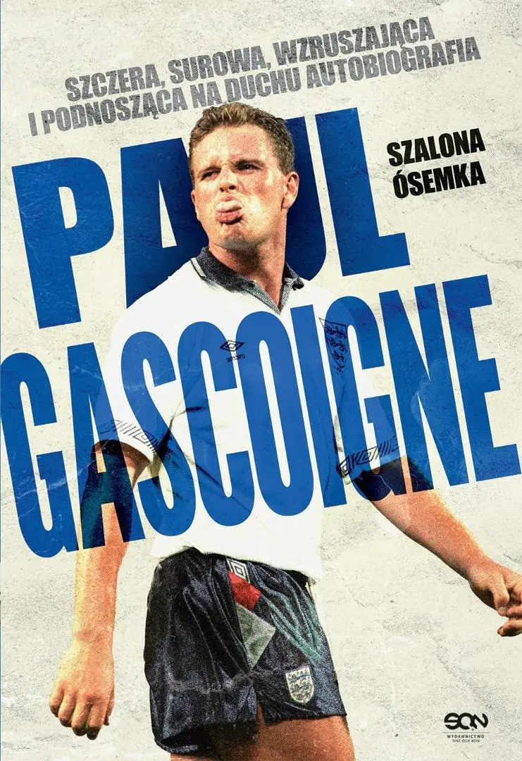 Książka - Paul Gascoigne. Szalona ósemka. Autobiografia