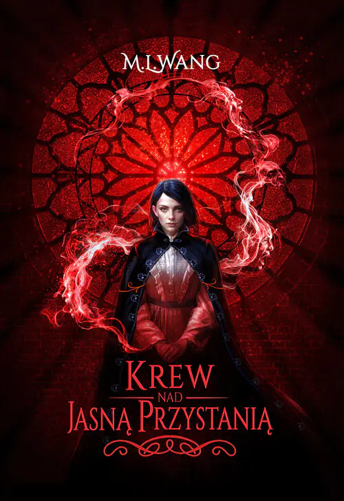 Książka - Krew nad Jasną Przystanią (barwione brzegi)