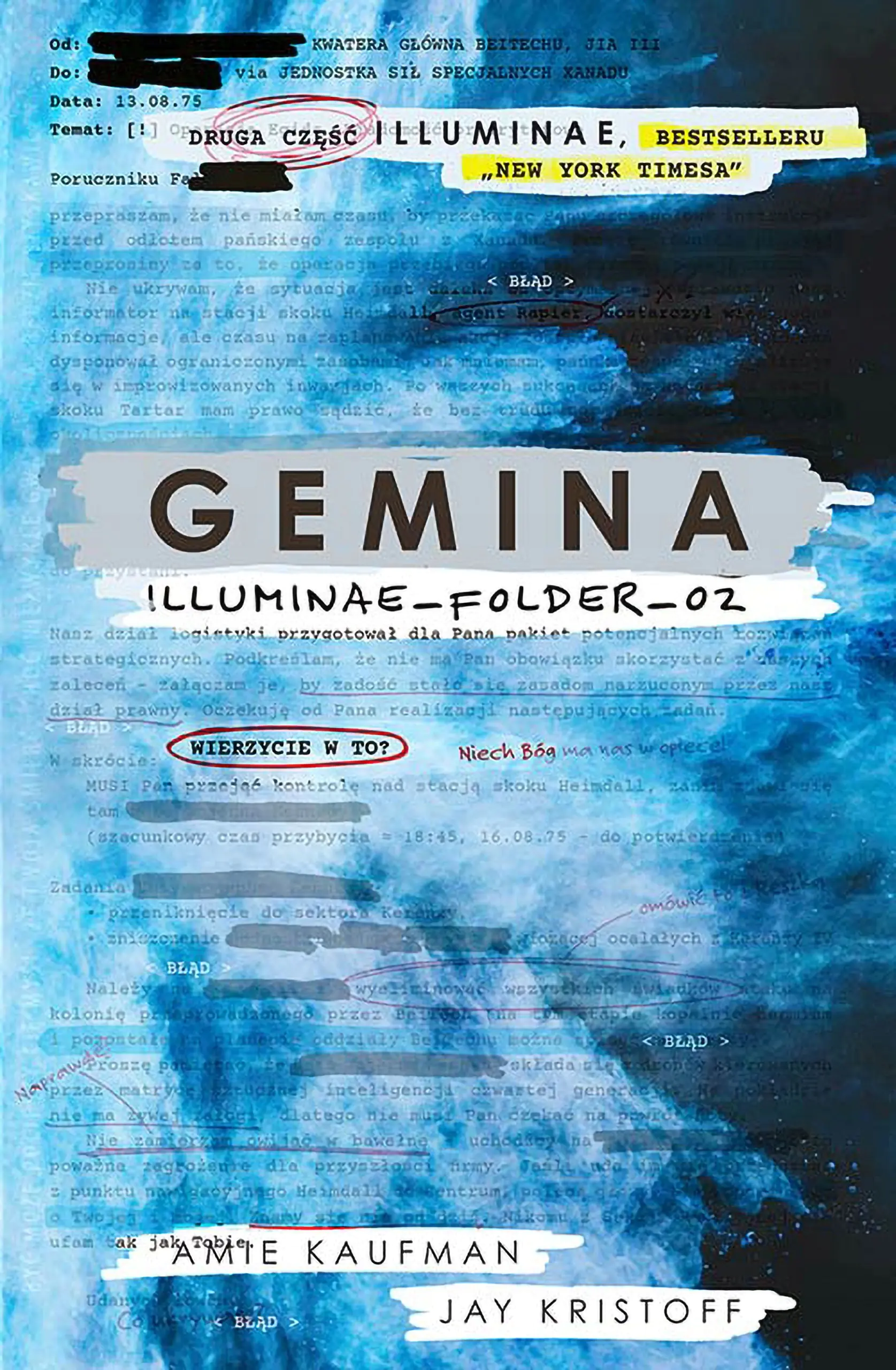 Książka - Gemina. Cykl Akta Illuminae. Tom 2