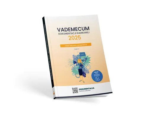 Książka - Vademecum dokumentacji kadrowej 2025 - cz. II