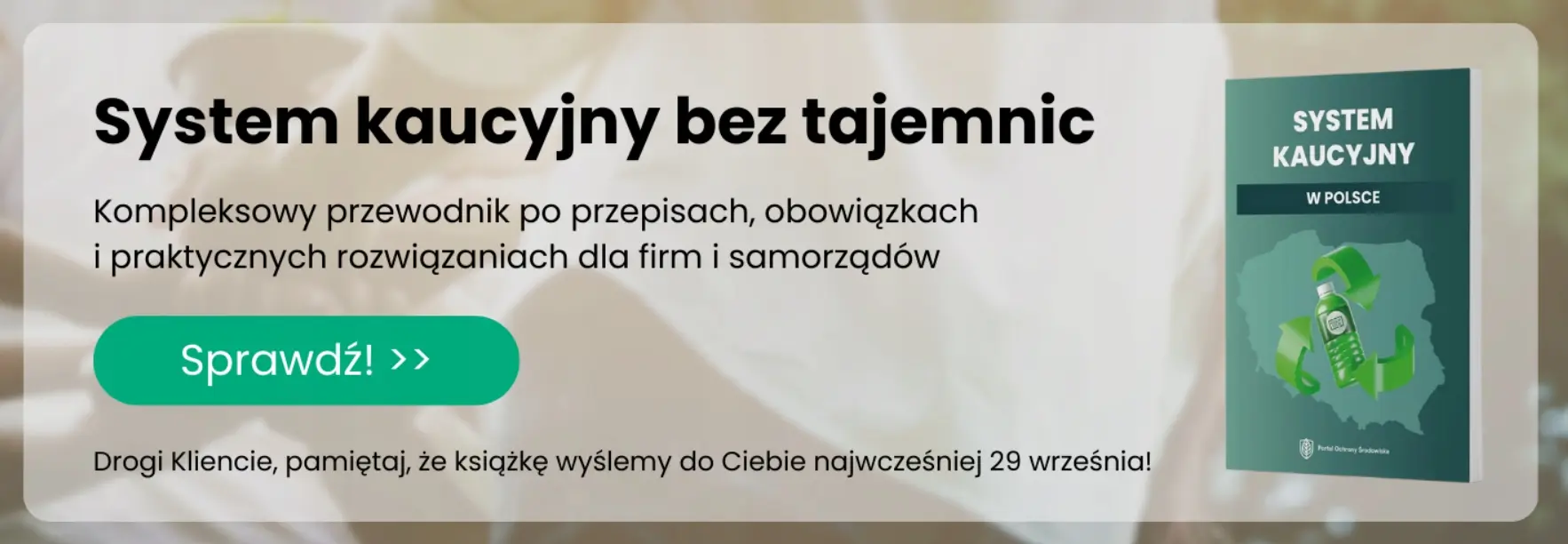 Książka - System kaucyjny w Polsce