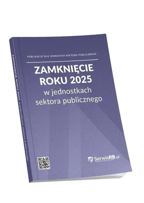 Książka - Zamknięcie roku 2025 w jednostkach sektora publicznego