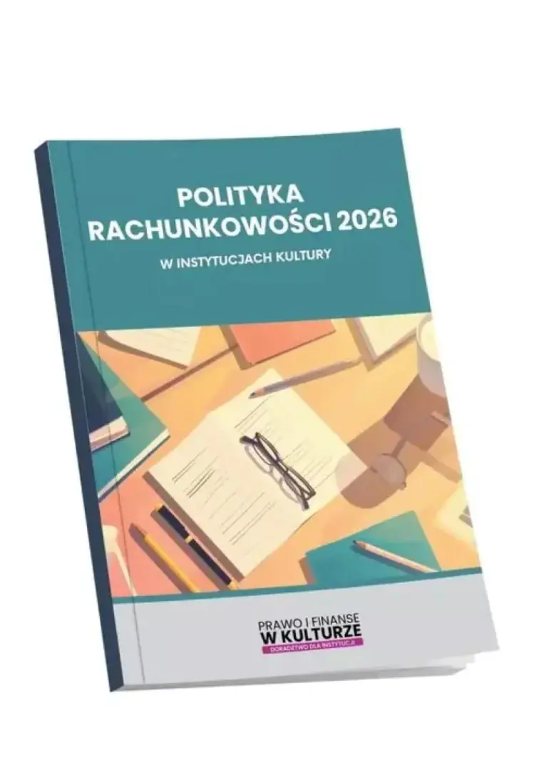 Książka - Polityka rachunkowości 2026 w instytucjach kultury