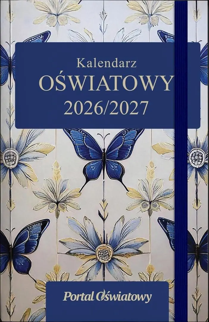Książka - Kalendarz 2026/2027 oświatowy jasny