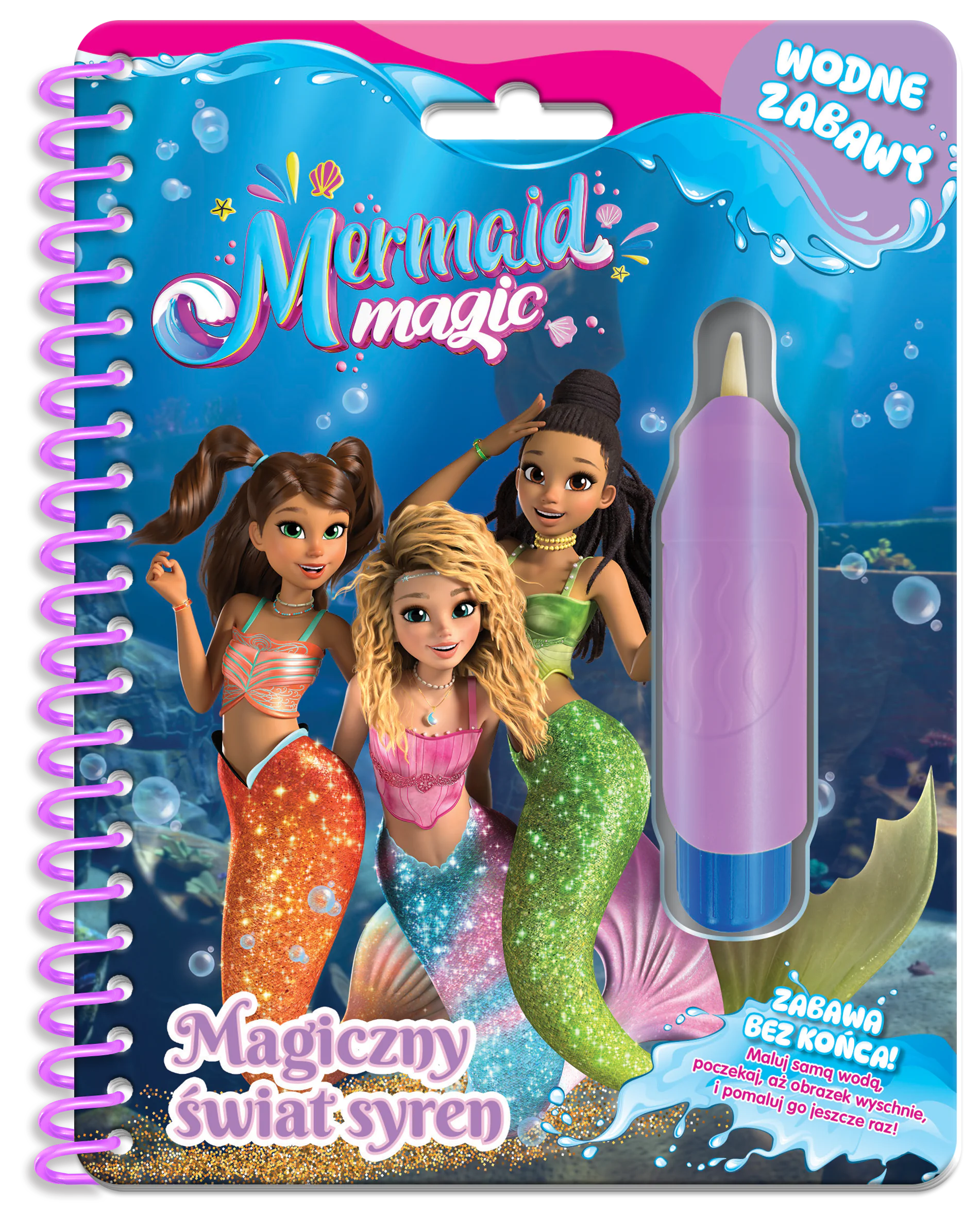 Książka - Magiczny świat syren. Magia Syren. Wodne zabawy