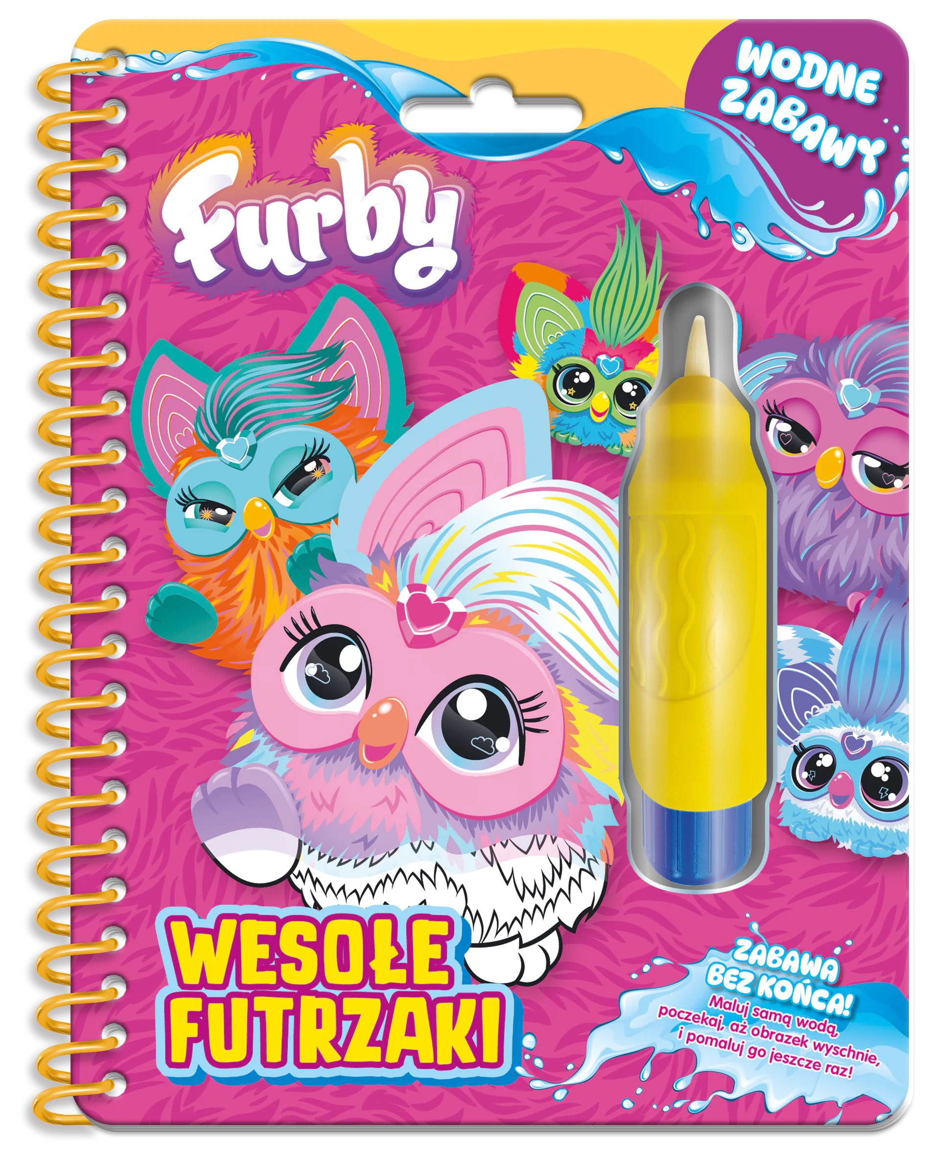Książka - Wesołe futrzaki. Furby. Wodne zabawy