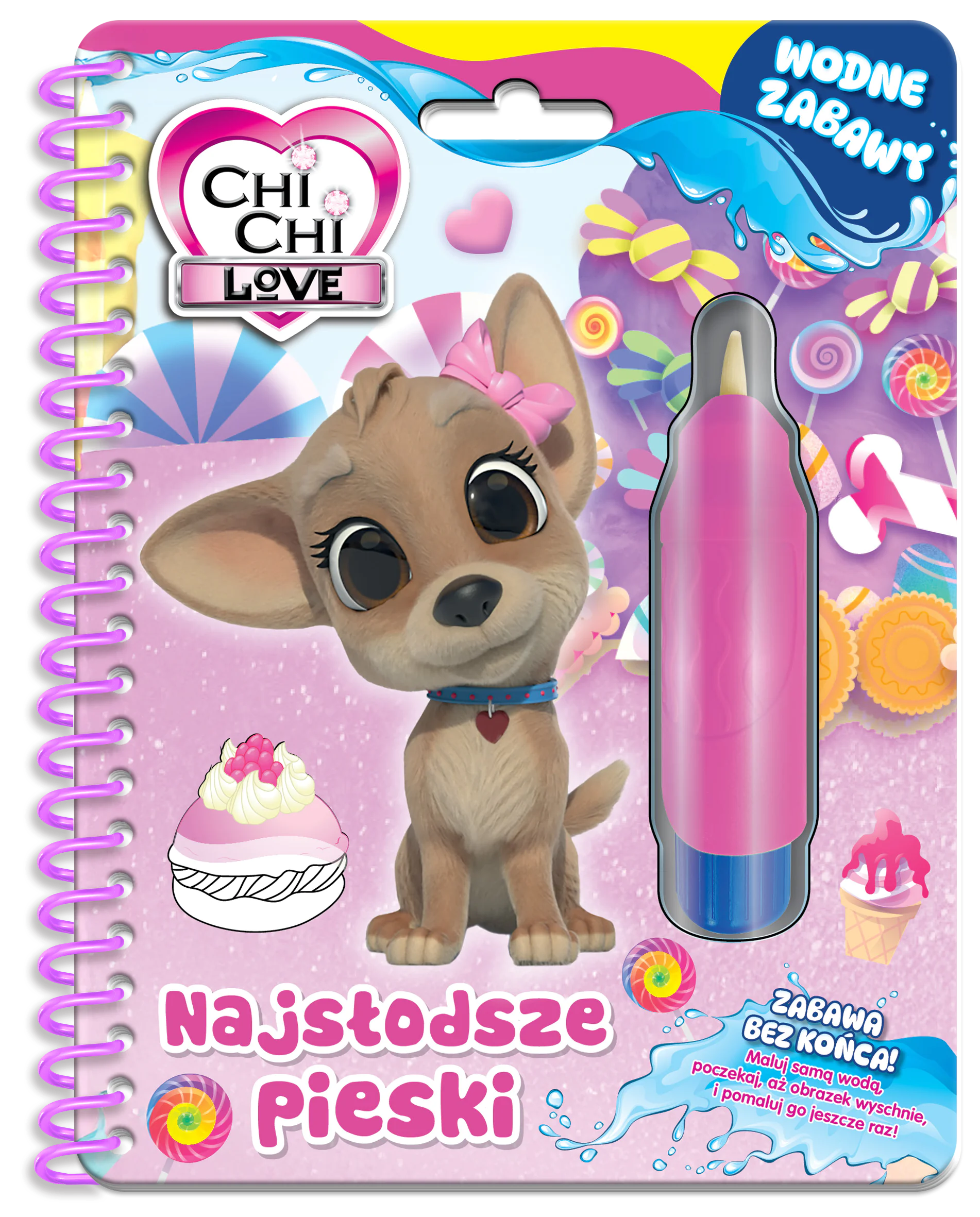 Książka - Najsłodsze pieski. Chi Chi Love. Wodne zabawy
