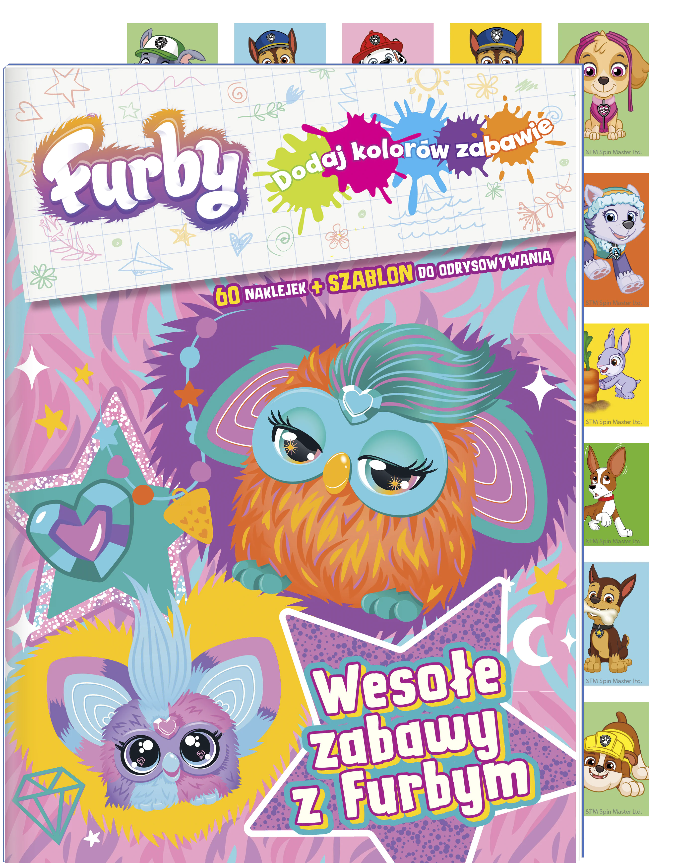 Książka - Furby. Dodaj kolorów zabawie. Wesołe zabawy z Furbym
