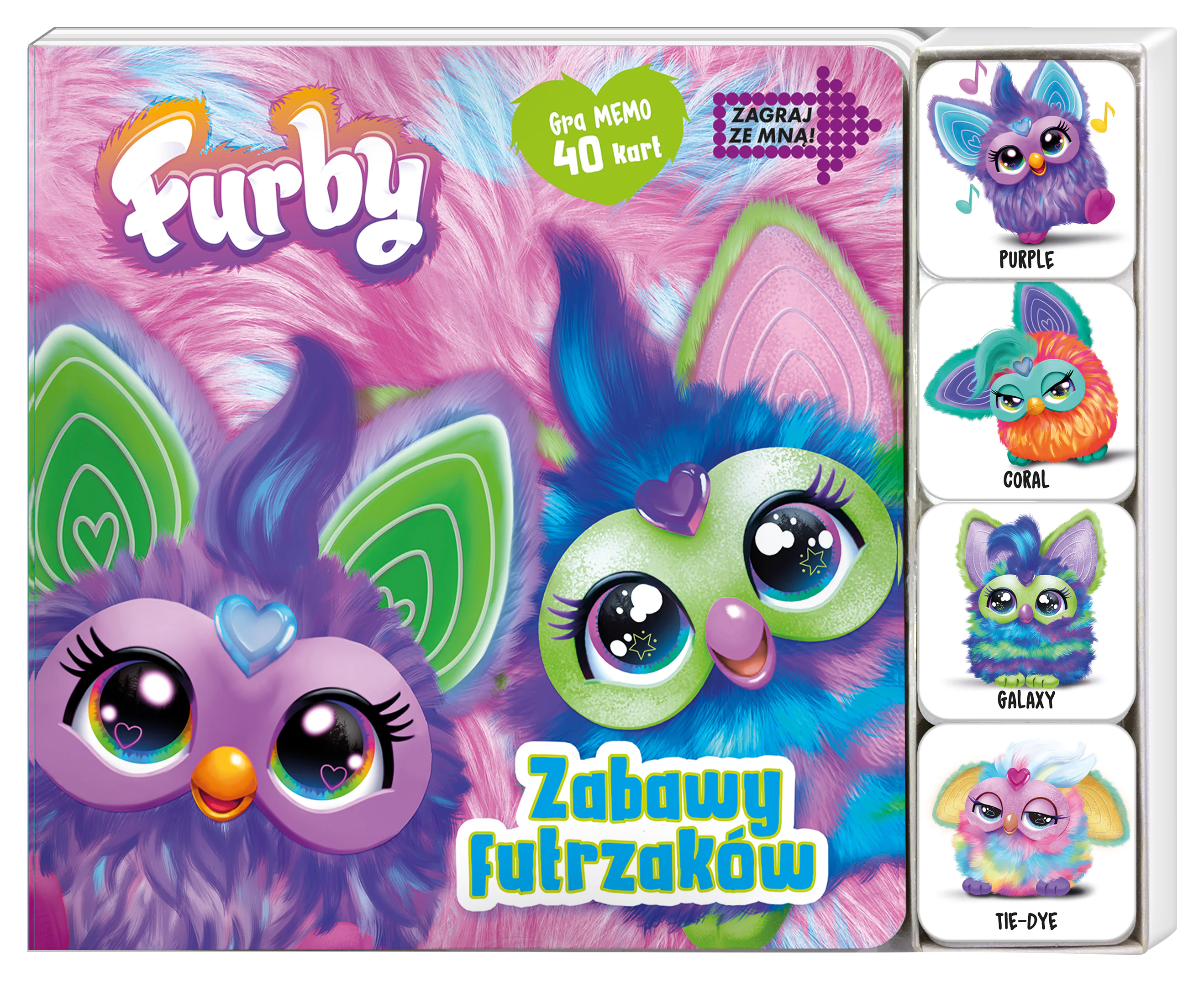 Książka - Zabawy futrzaków. Furby. Zagraj ze mną