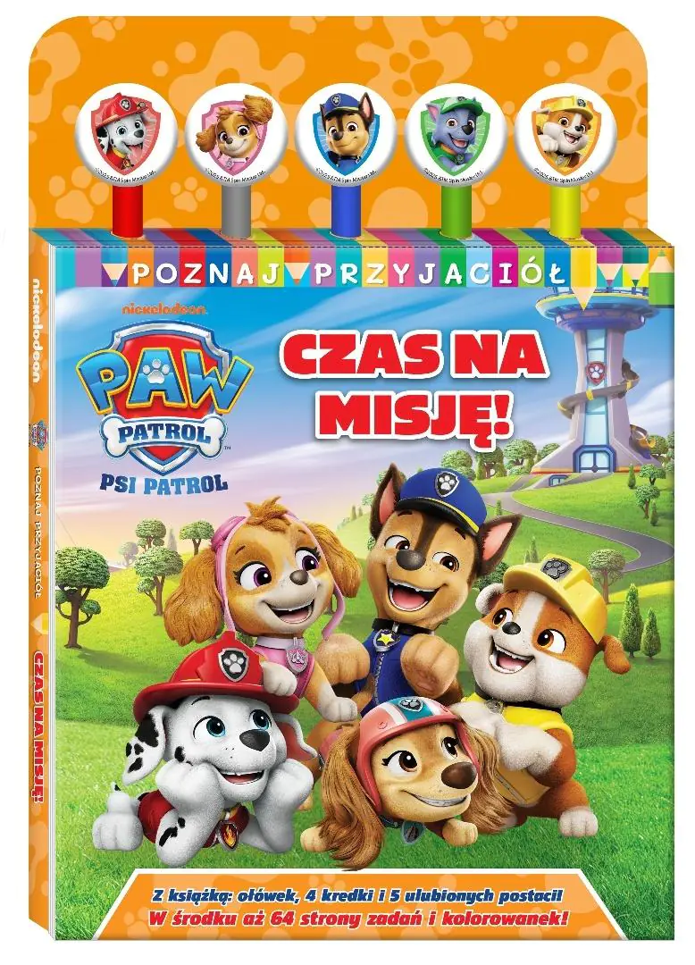 Książka - Czas na misję!. Psi Patrol. Poznaj przyjaciół