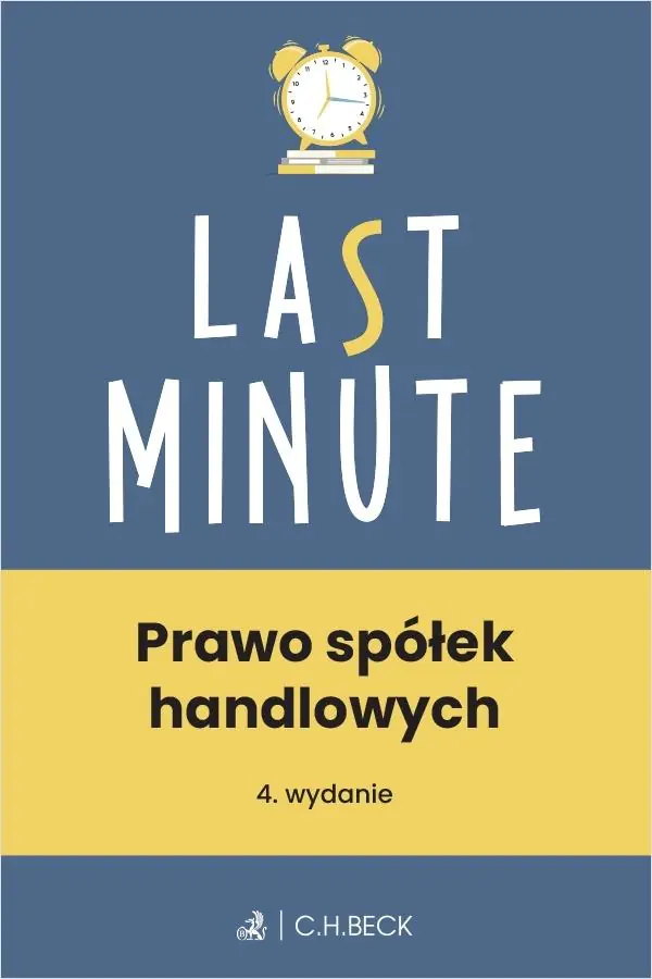 Książka - Prawo spółek handlowych + testy online