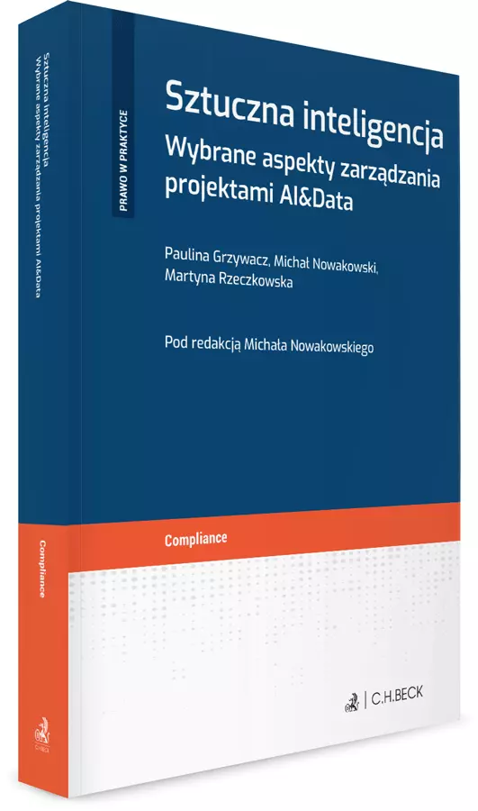 Książka - Sztuczna inteligencja. Wybrane aspekty zarządzania projektami AI&Data