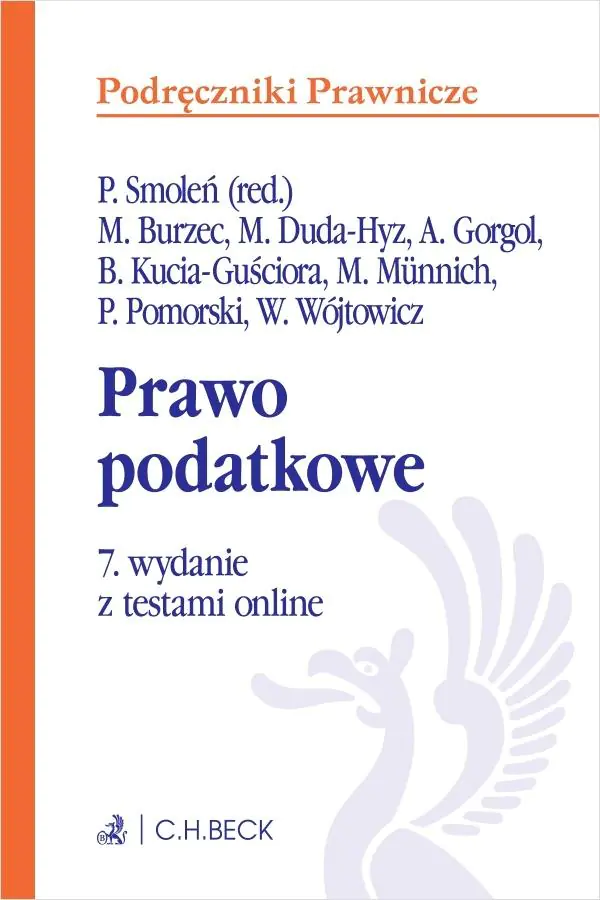 Książka - Prawo podatkowe z testami online
