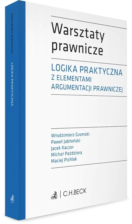 Książka - Logika praktyczna z elementami argumentacji..