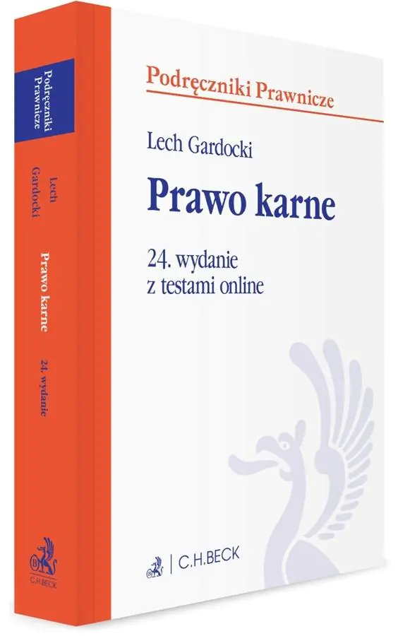 Książka - PRAWO KARNE - Podręczniki Prawnicze