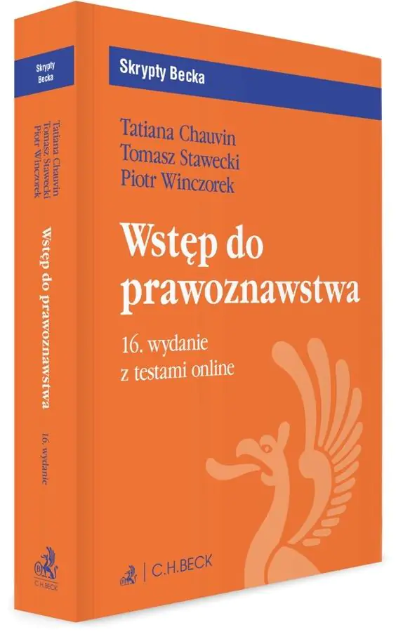 Książka - Wstęp do prawoznawstwa z testami online