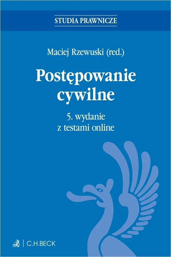Książka - Postępowanie cywilne z testami online