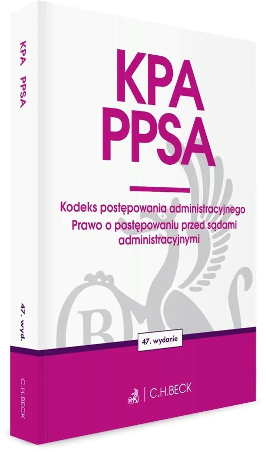 Książka - KPA. PPSA. Kodeks postępowania administracyjnego. Prawo o postępowaniu przed sądami administracyjnym