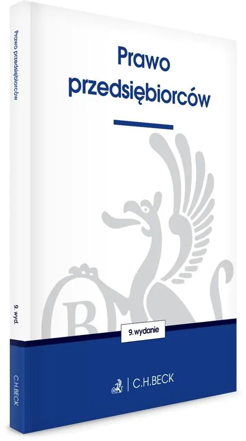 Książka - Prawo przedsiębiorców