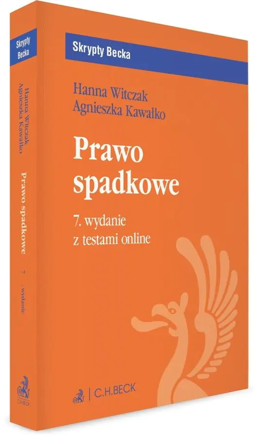 Książka - Prawo spadkowe z testami online