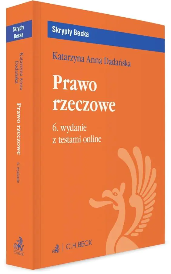 Książka - Prawo rzeczowe z testami online