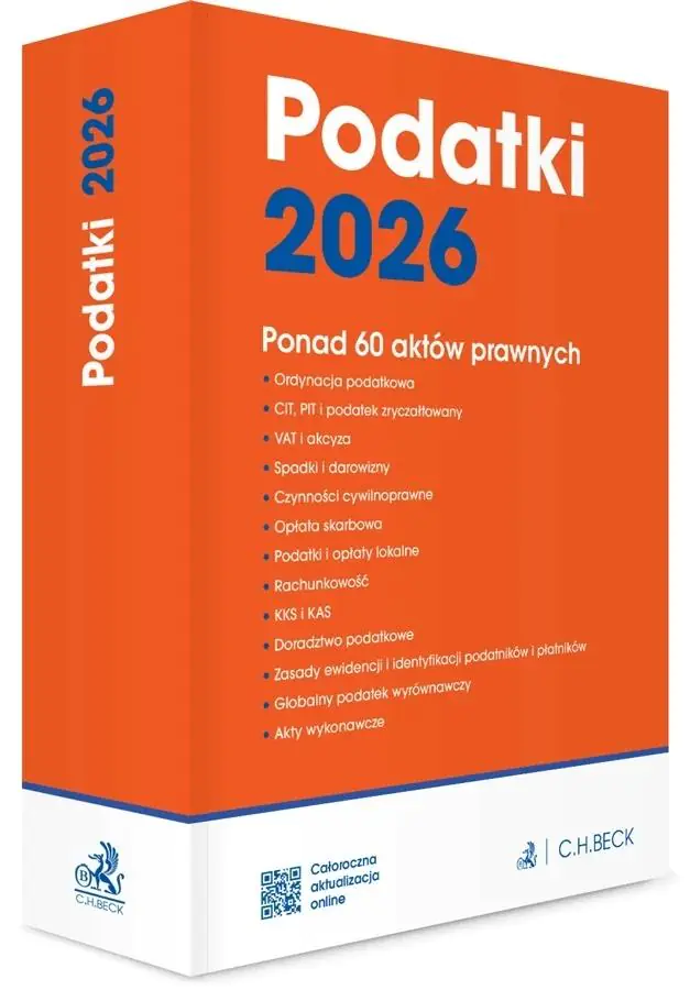 Książka - Podatki 2026 z aktualizacją online
