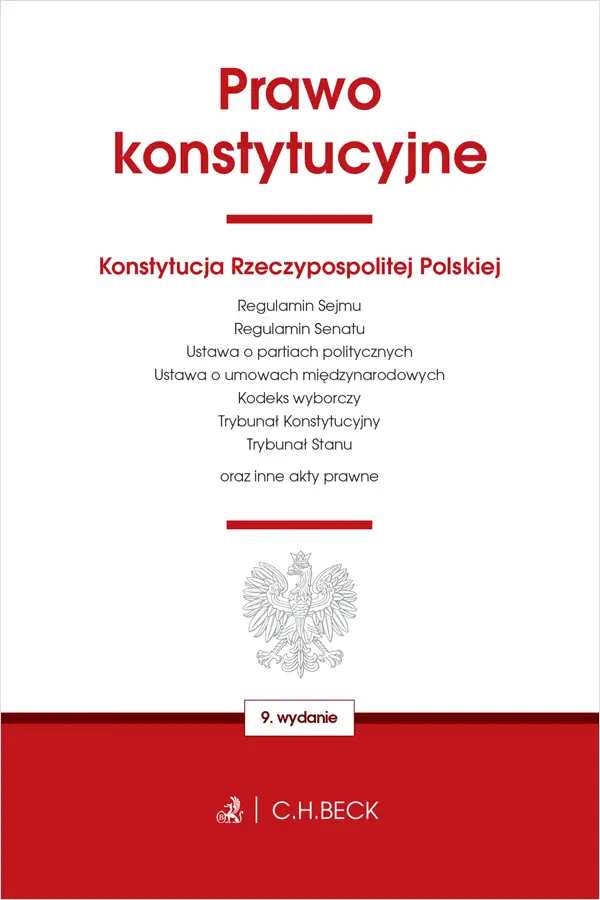 Książka - Prawo konstytucyjne oraz ustawy towarzyszące w.9