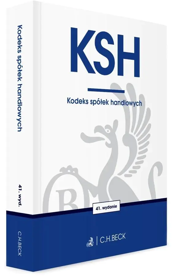Książka - KSH. Kodeks spółek handlowych