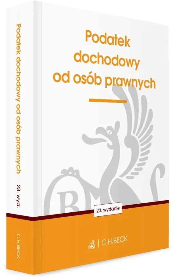 Książka - Podatek dochodowy od osób prawnych