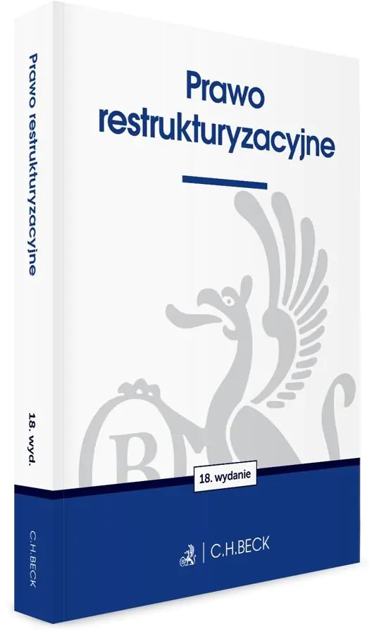 Książka - Prawo restrukturyzacyjne