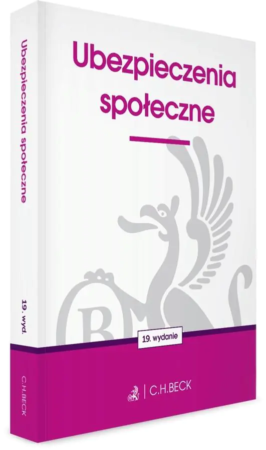 Książka - Ubezpieczenia społeczne