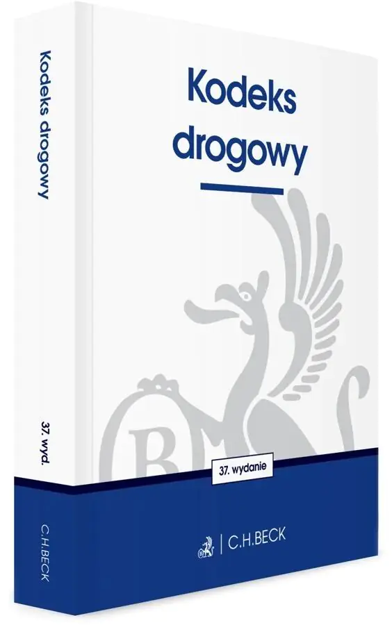 Książka - Kodeks drogowy