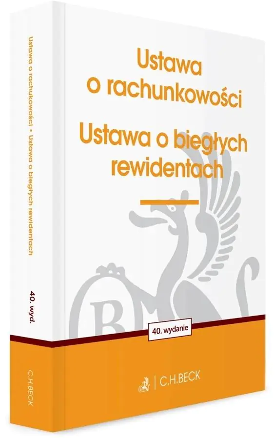 Książka - Ustawa o rachunkowości oraz ustawa o biegłych rewidentach
