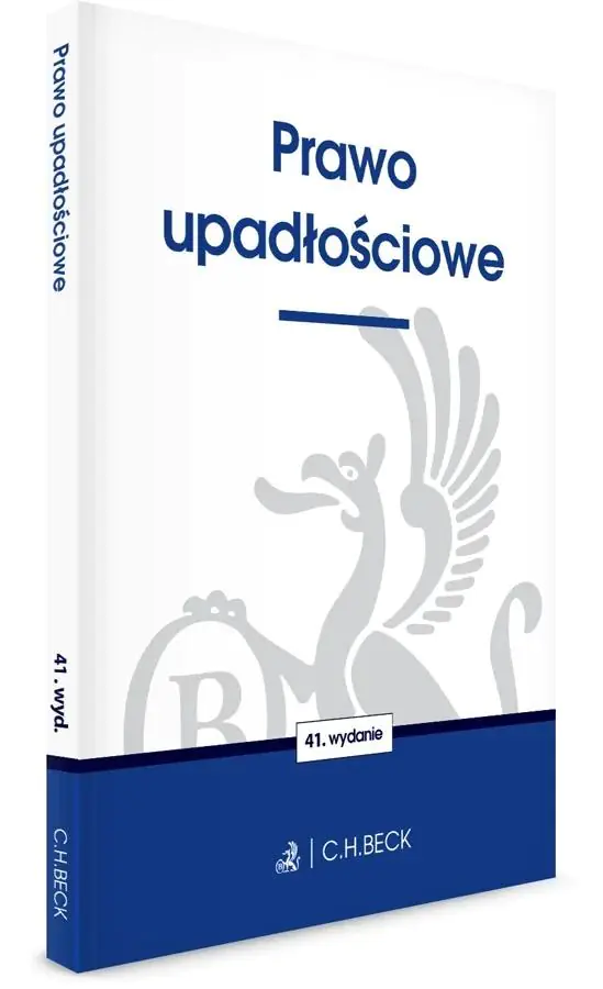 Książka - Prawo upadłościowe