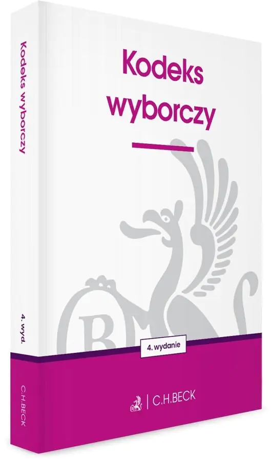 Książka - Kodeks wyborczy