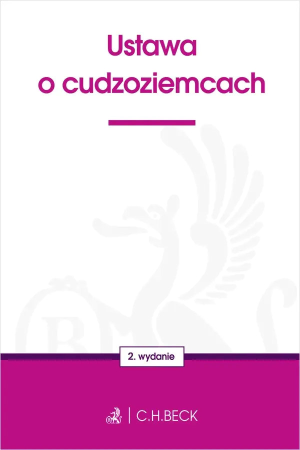 Książka - Ustawa o cudzoziemcach