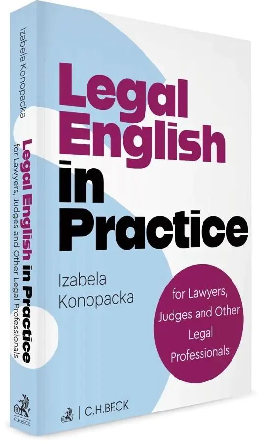 Książka - Legal English in Practice for Lawyers, Judges...