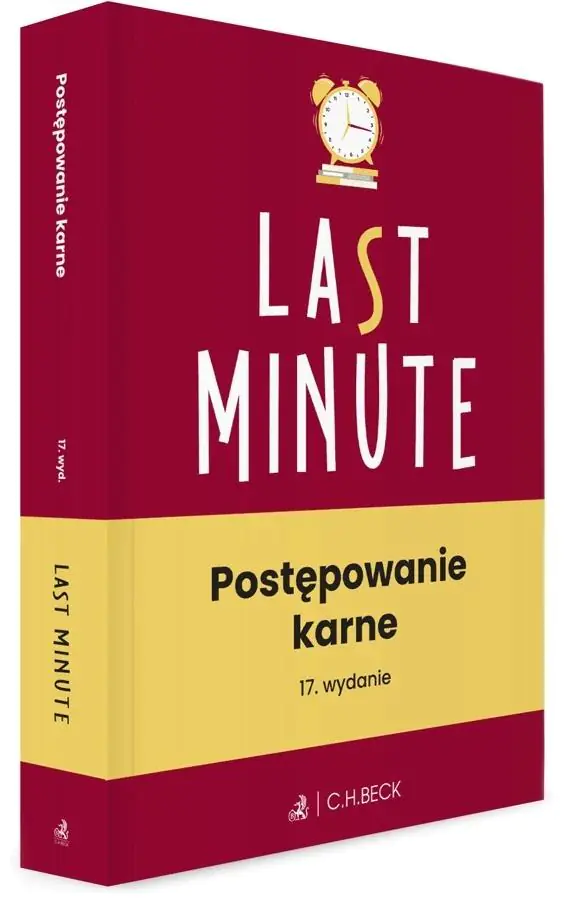 Książka - Postępowanie karne + testy online
