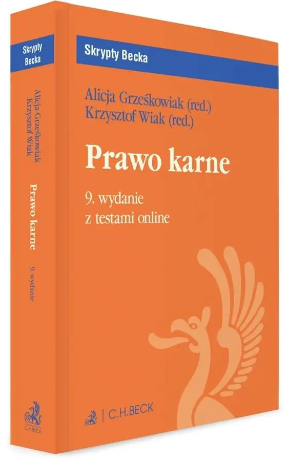 Książka - Prawo karne z testami online w.9