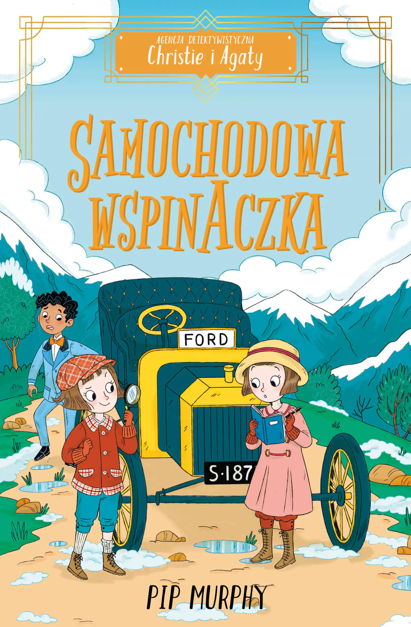 Książka - Samochodowa wspinaczka. Agencja detektywistyczna Christie i Agaty. Tom 2