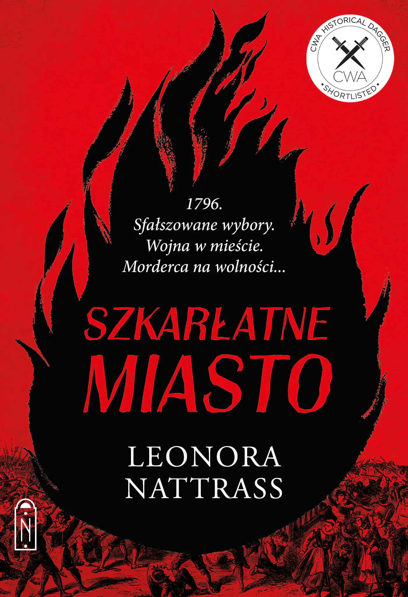 Książka - Szkarłatne miasto. Czarna Kropla. Tom 3